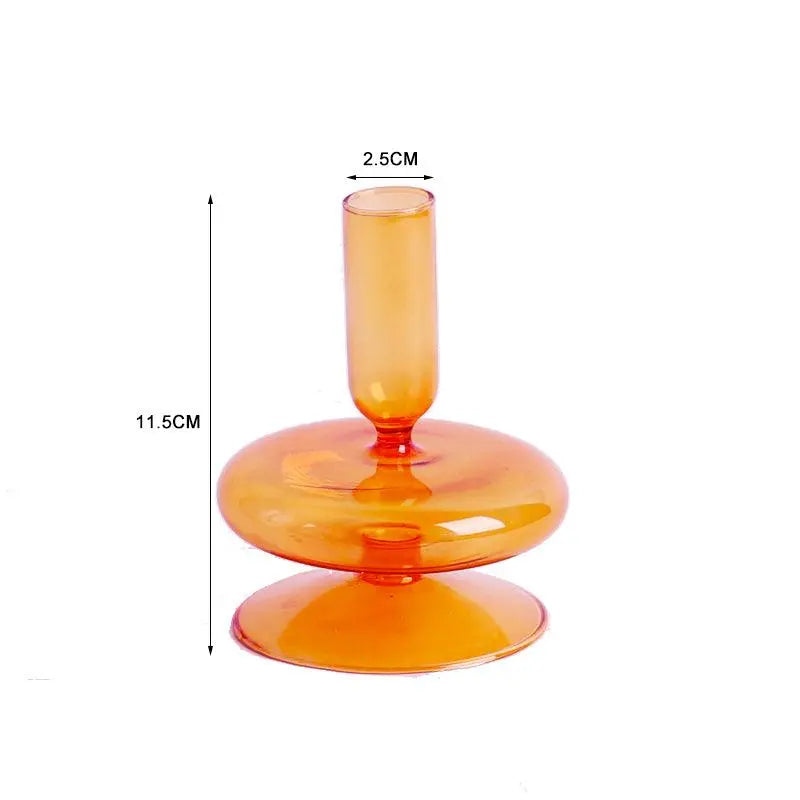 Glass Candle Holder Decoration - Londecor