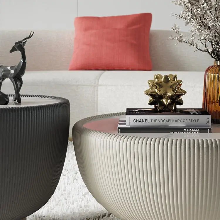 Modern Luxury Round Coffee Table Modern - Londecor