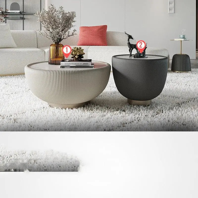 Modern Luxury Round Coffee Table Modern - Londecor