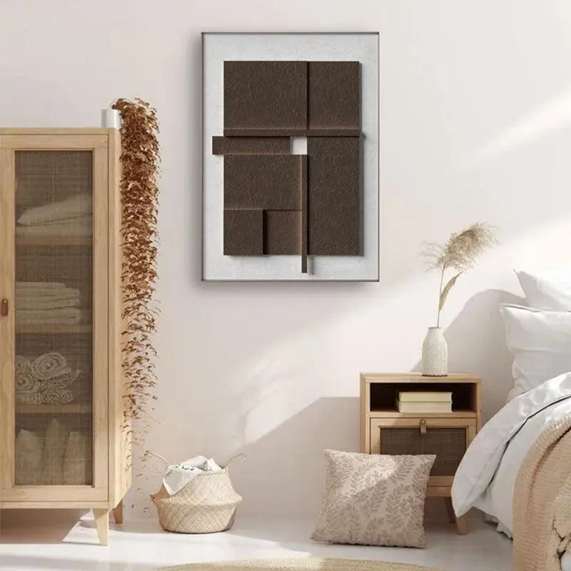 Geometric Abstract Wall Art Canvas Painting - Londecor