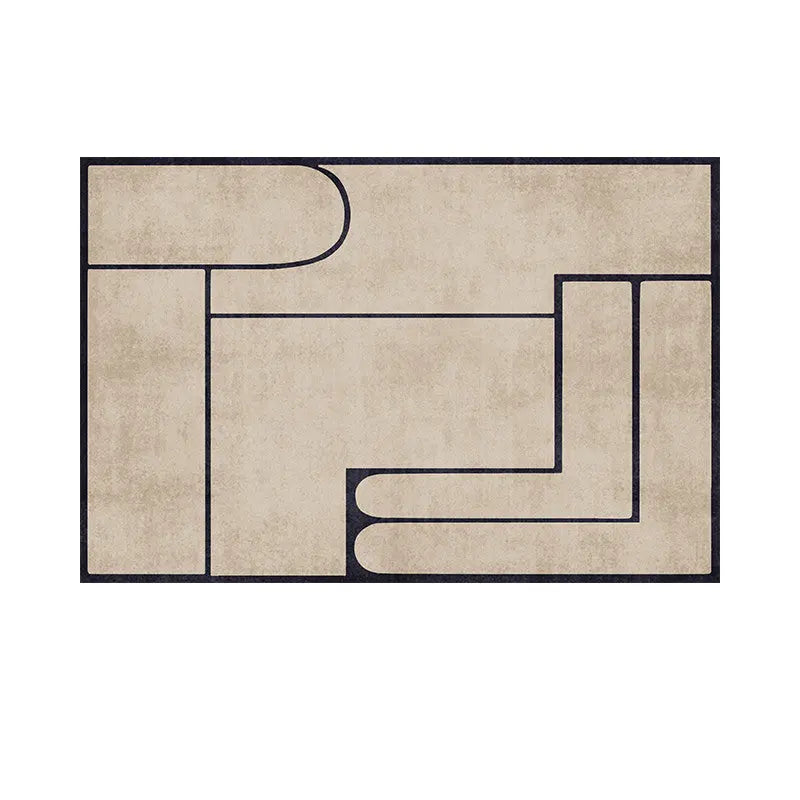 French Living Room Carpet - Modern Light Luxury Elegance Londecor