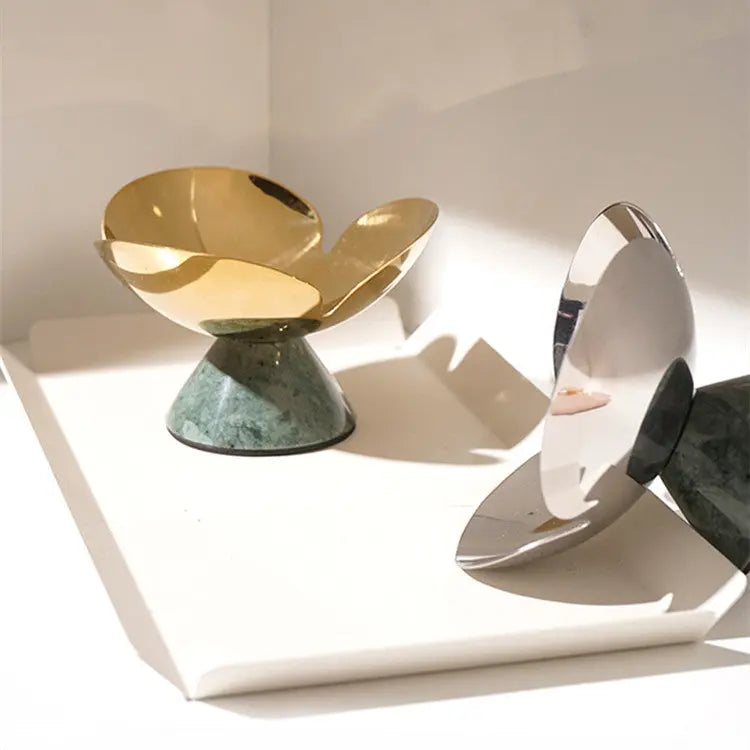 Creative Stainless Steel Marble Basket Londecor