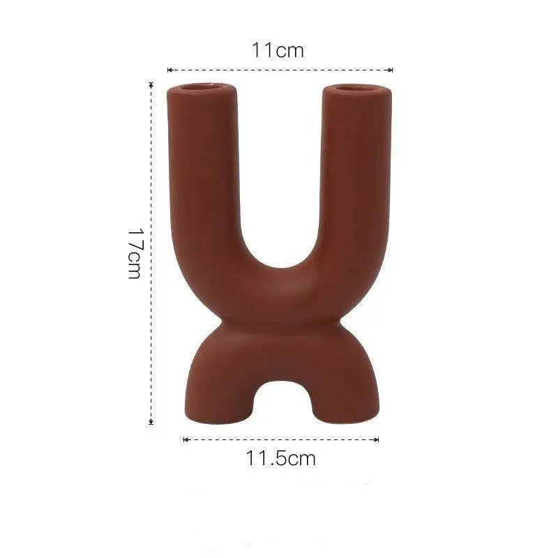 Porcelain Candle Holder - Londecor