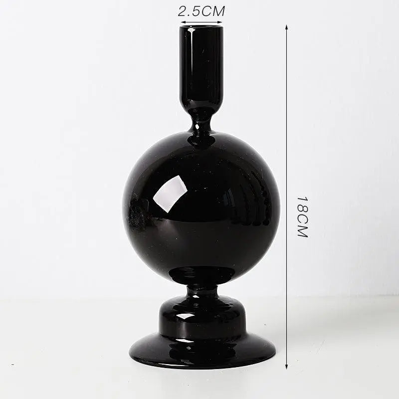 Glass Candle Holder Decoration - Londecor