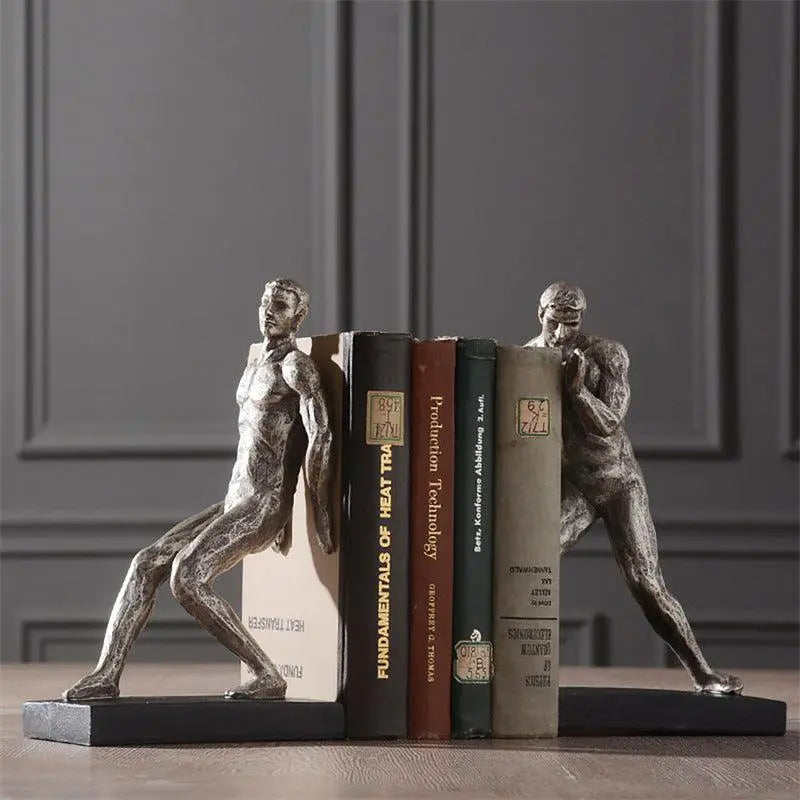 Bookstand, Bookend, Book-holder of Two Men - Londecor