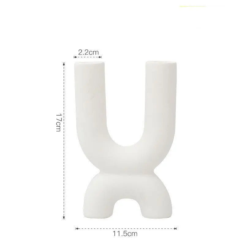 Porcelain Candle Holder - Londecor