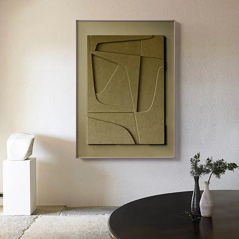 Geometric Abstract Wall Art Canvas Painting - Londecor