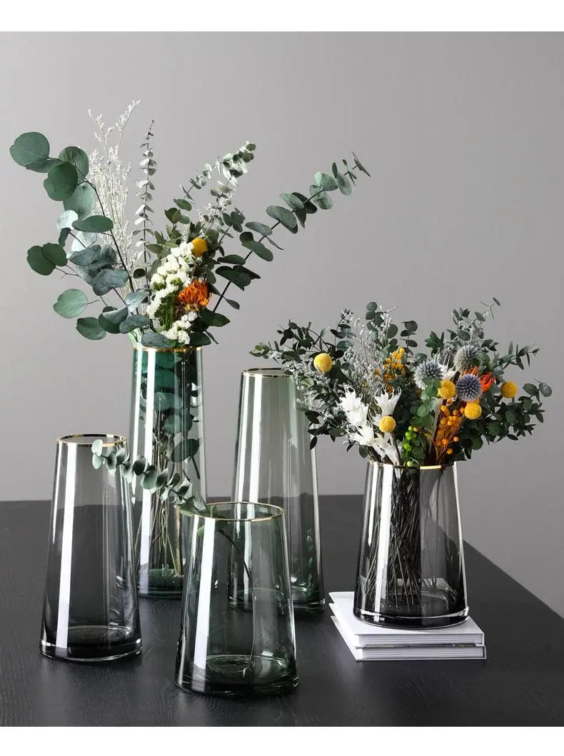 Glass Vase Creative Transparent Vase - Londecor
