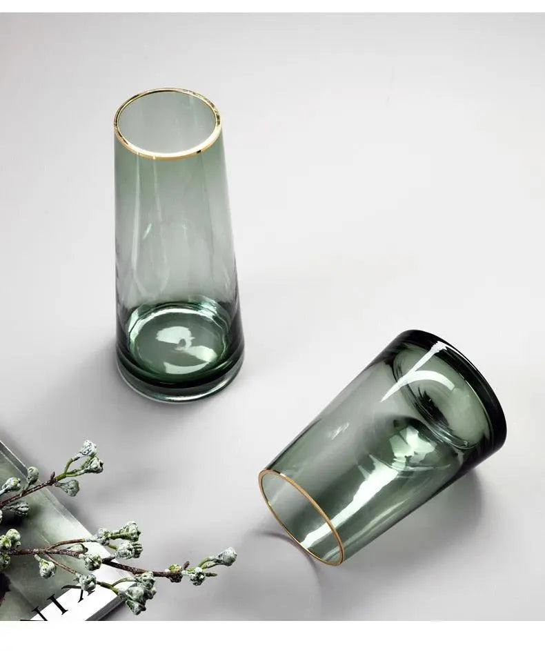 Glass Vase Creative Transparent Vase - Londecor