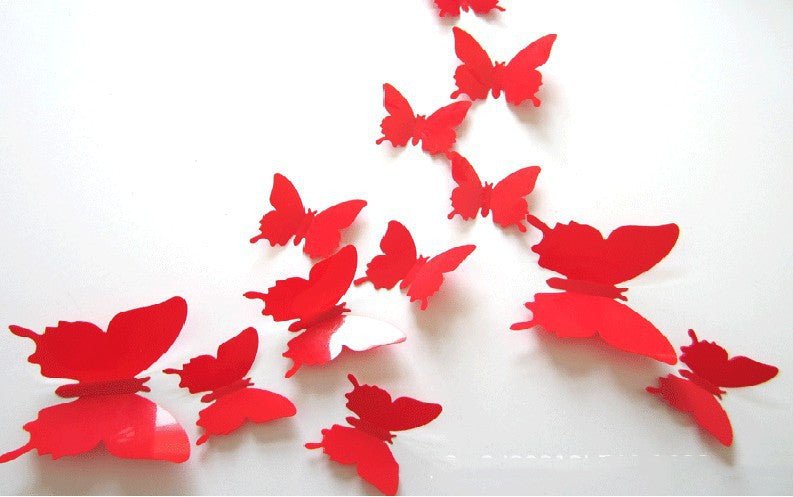 3D Butterfly Wall Stickers