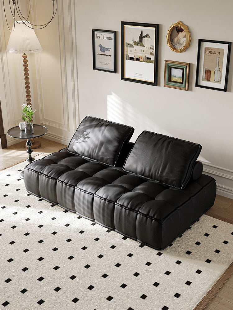 Lani Modular Seater Sofa, Single Seater, Black