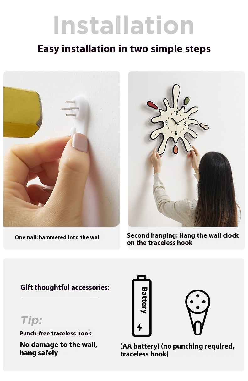 Nordic Clock Wall Clock