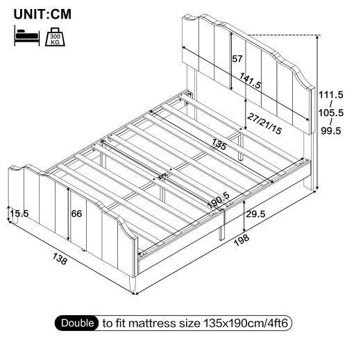 Luxury Upholstered Bed Frame