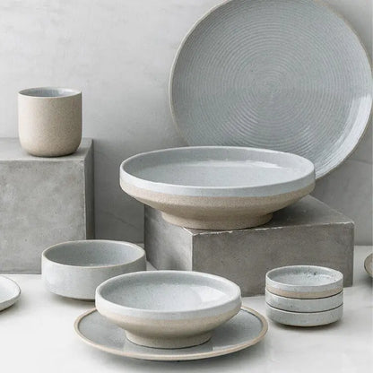 Dinner Plate, Flat Plate, Bowl And Plate Set Londecor