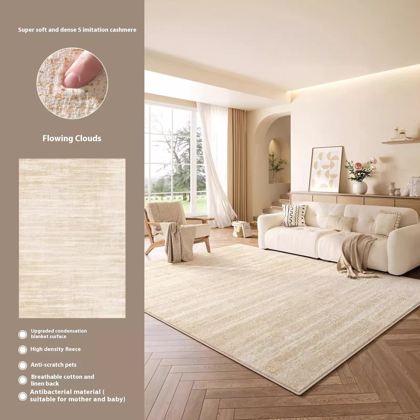 Luxury Living Room Carpet