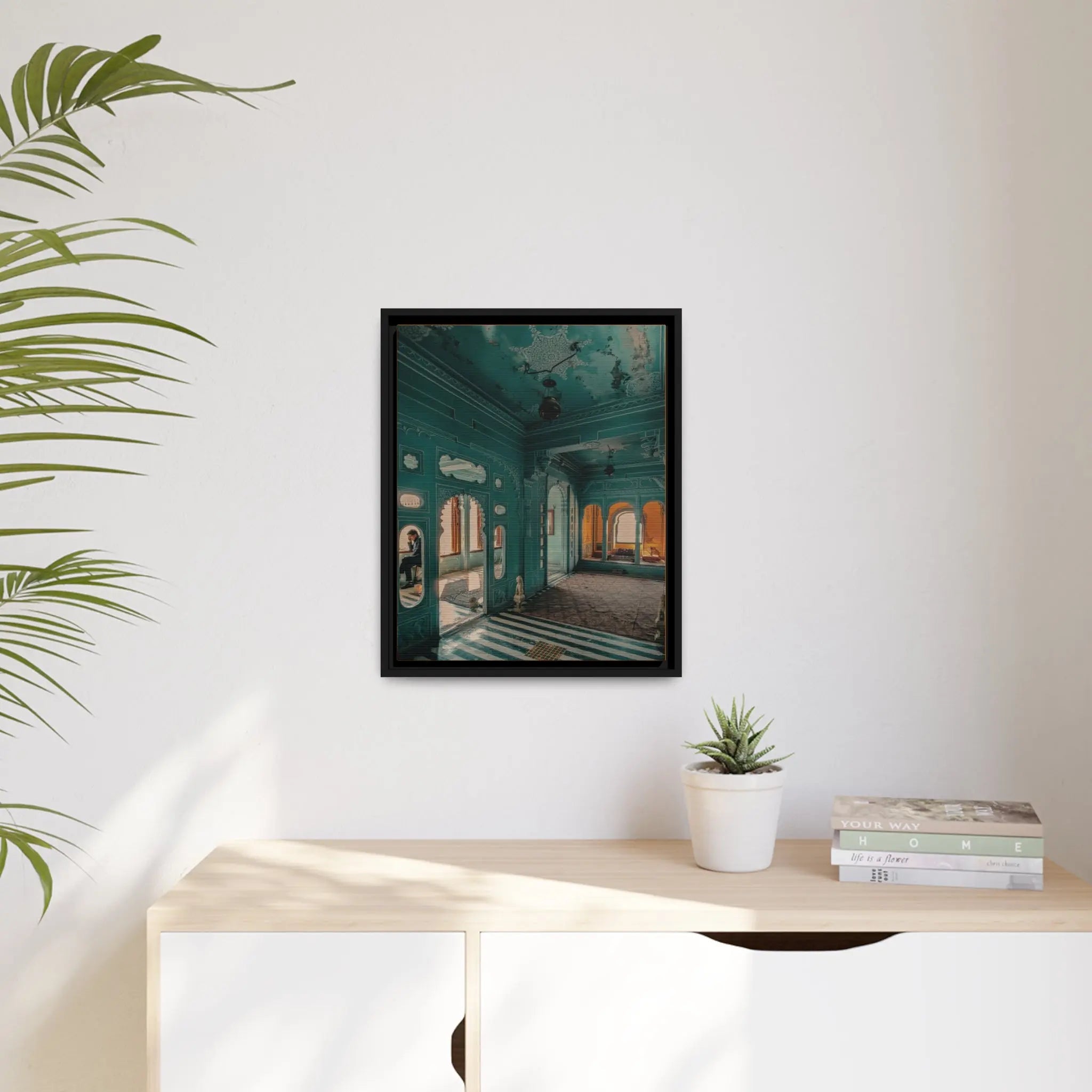 Matte Canvas, Black Frame Printify