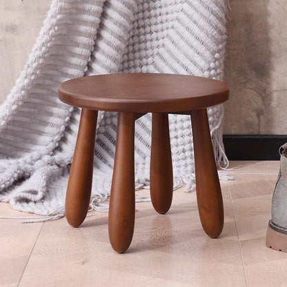 Solid Wood Low Stool