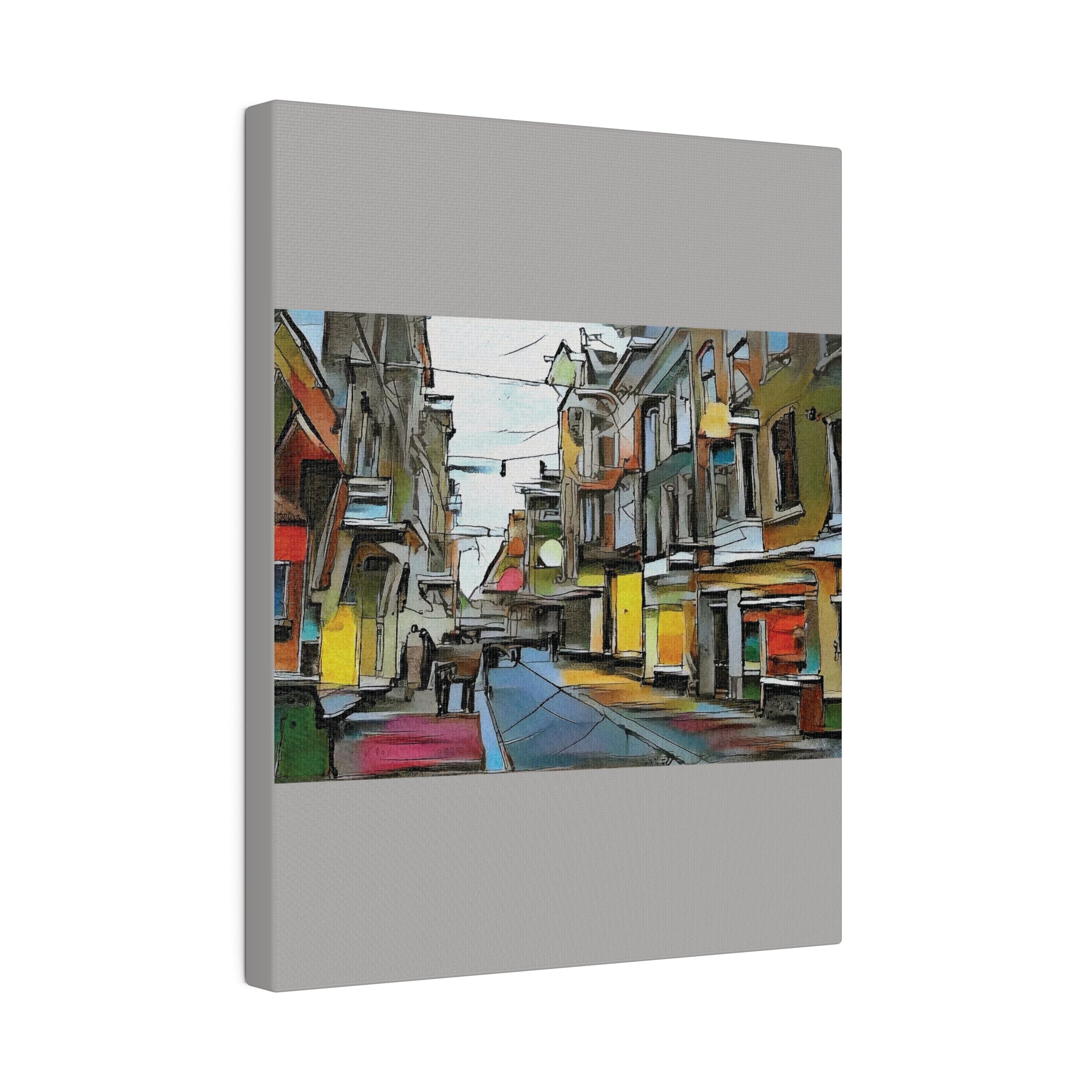 On The High Street Canvas Printify