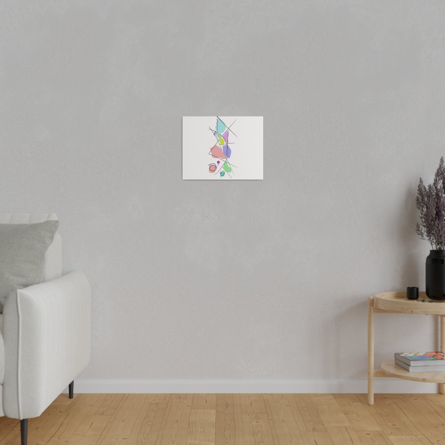 Pastels & Doodles Wall Art Printify