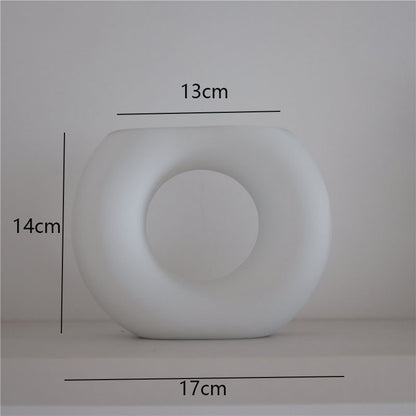 Plain Ceramic Vase Decoration