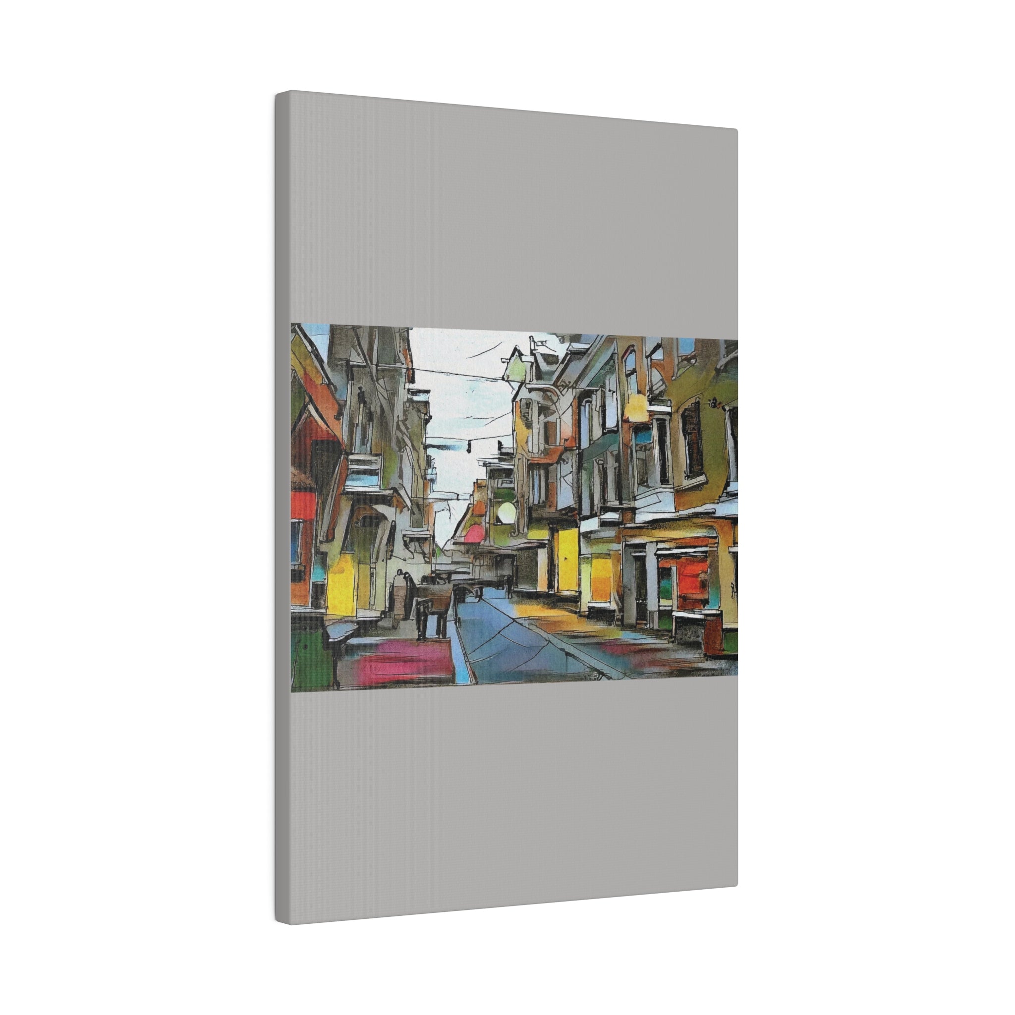 On The High Street Canvas Printify