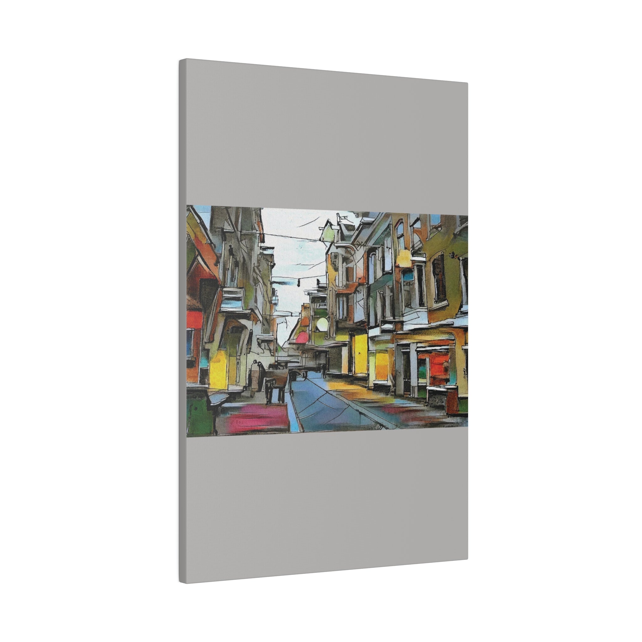 On The High Street Canvas Printify