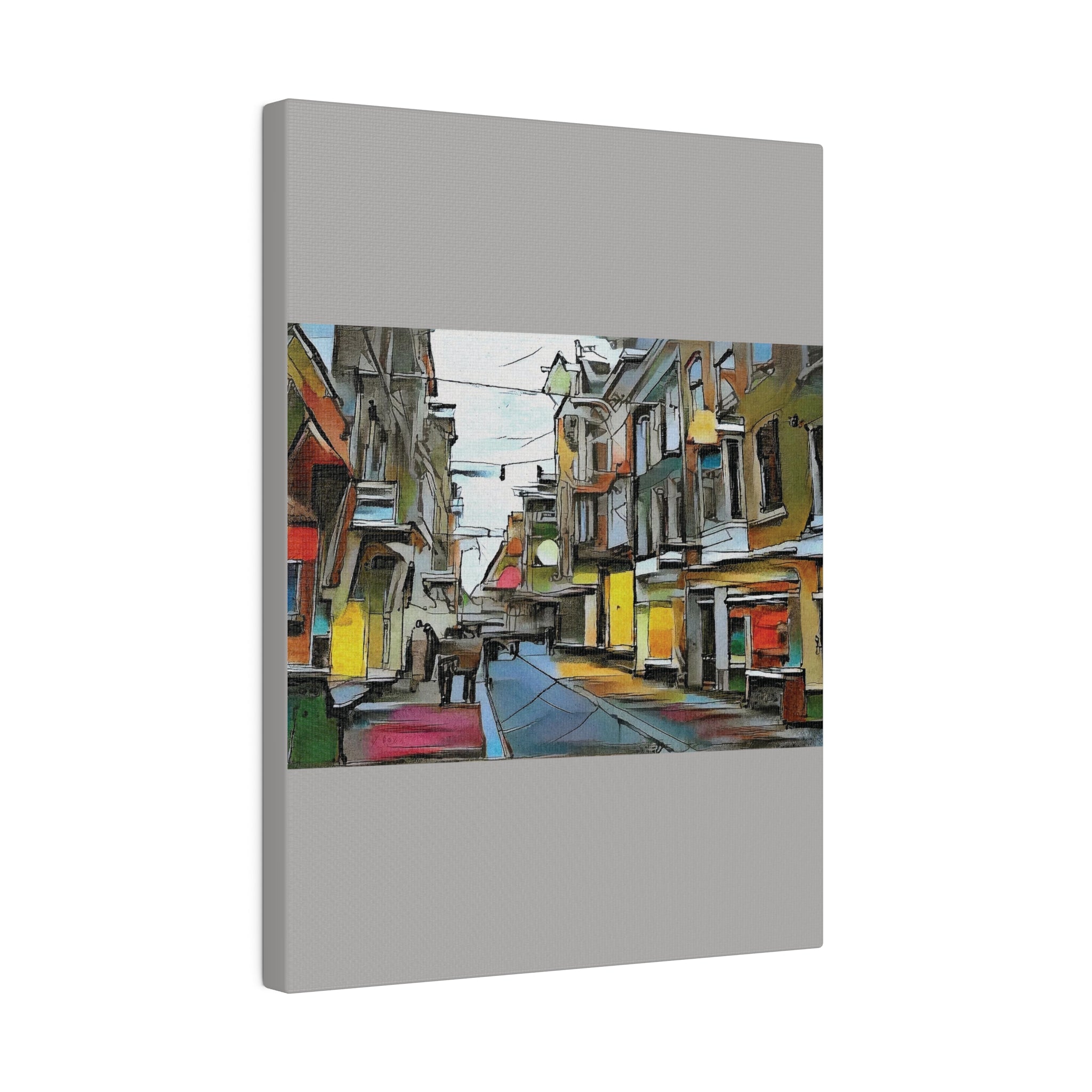 On The High Street Canvas Printify