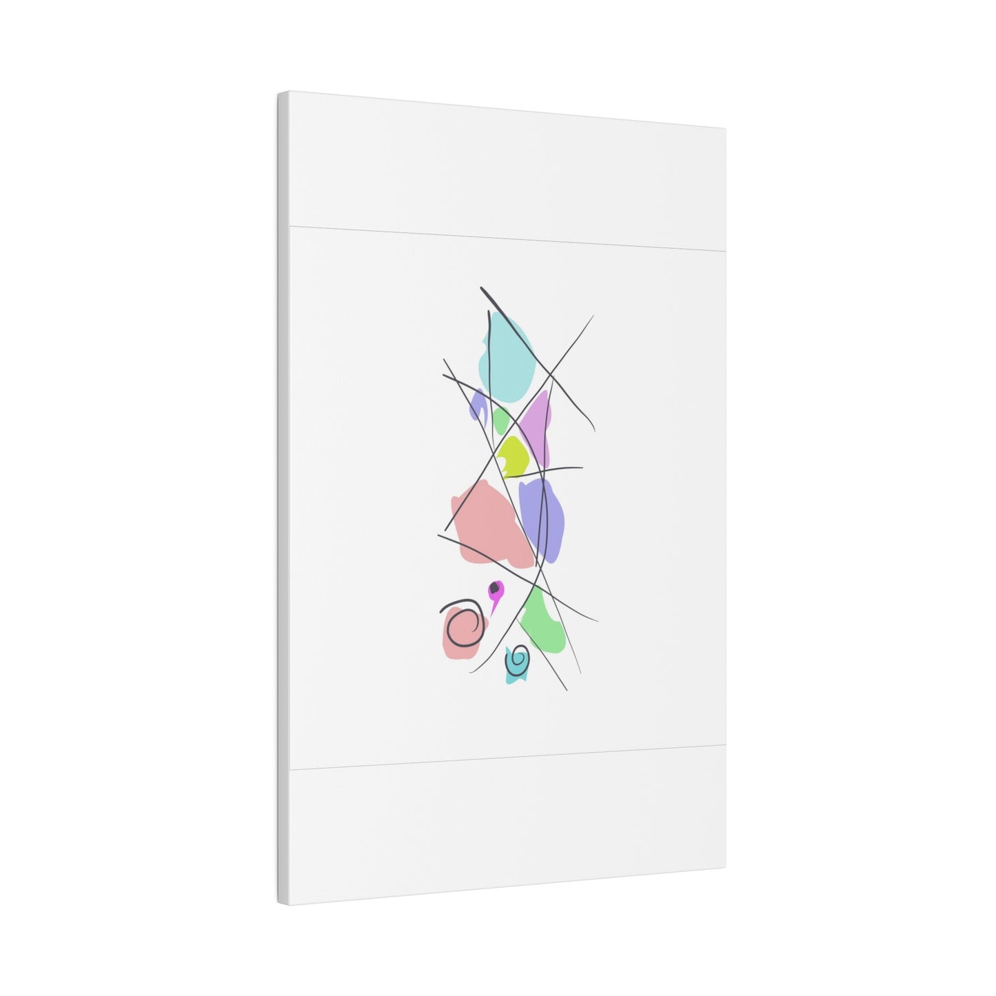 Pastels & Doodles Wall Art Printify