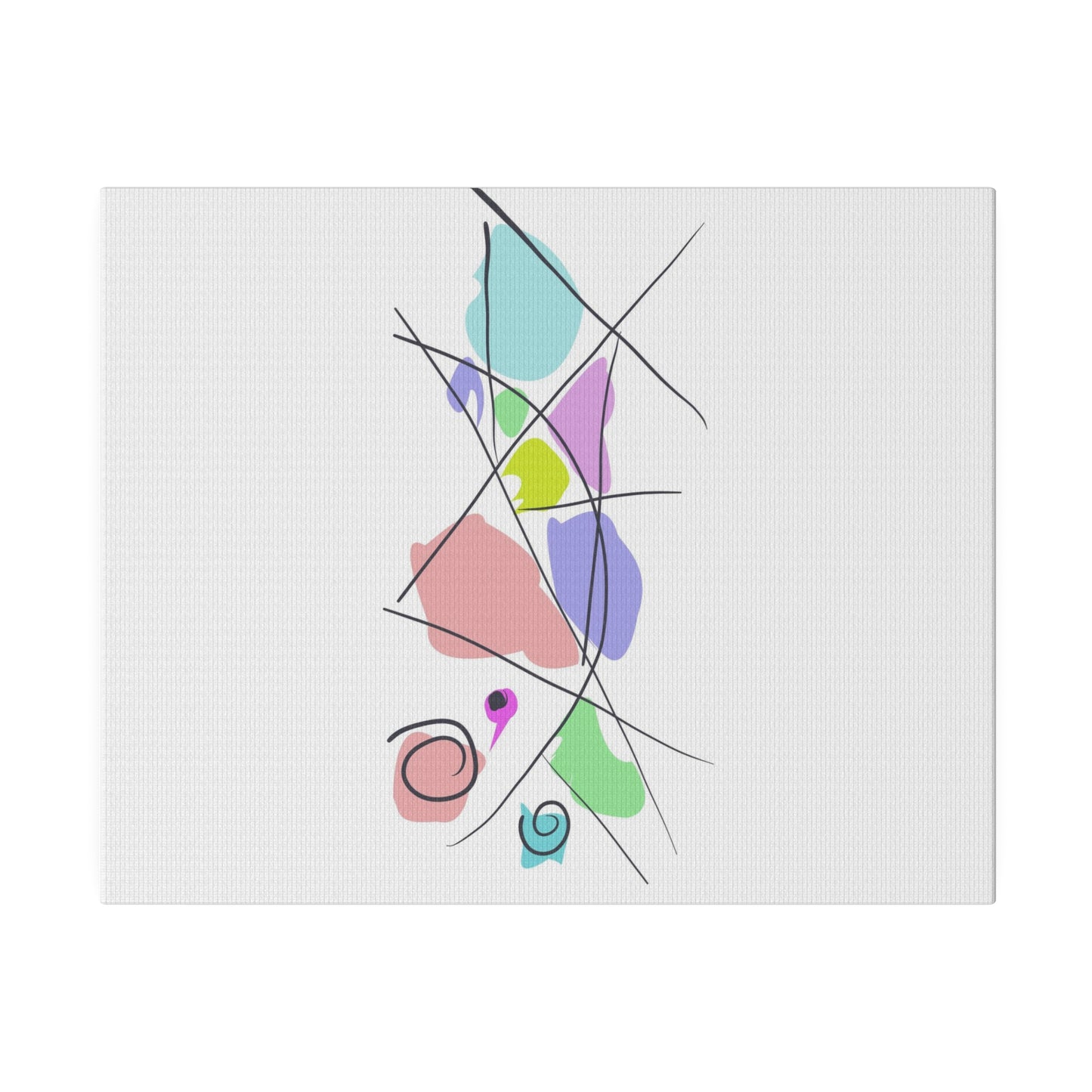 Pastels & Doodles Wall Art Printify