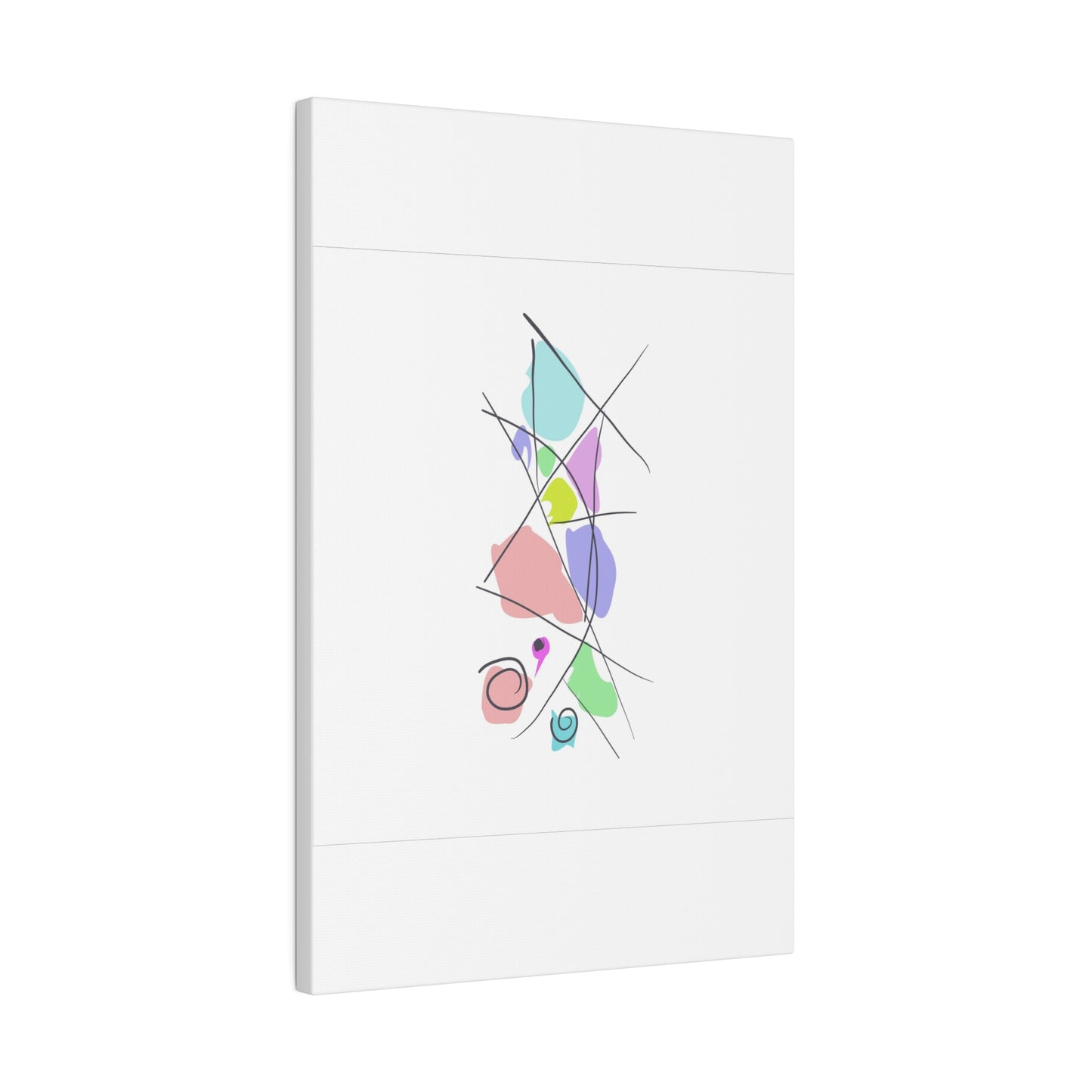 Pastels & Doodles Wall Art Printify