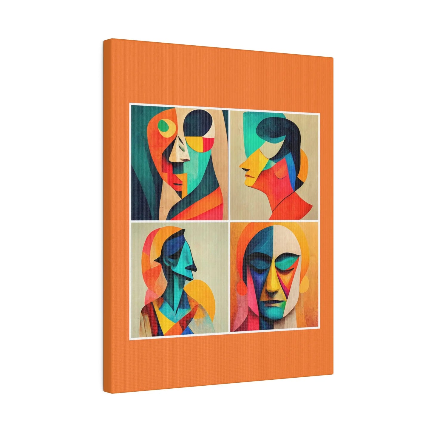 Abstract Faces Wall Art Printify