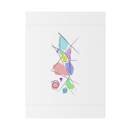 Pastels & Doodles Wall Art Printify