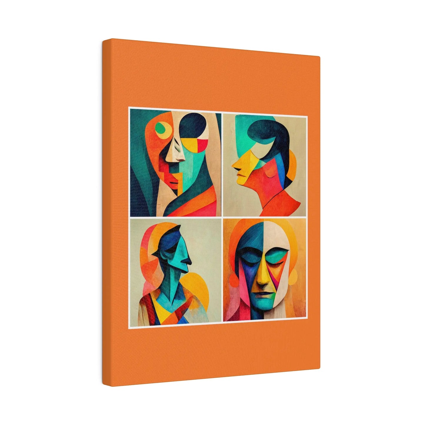 Abstract Faces Wall Art Printify