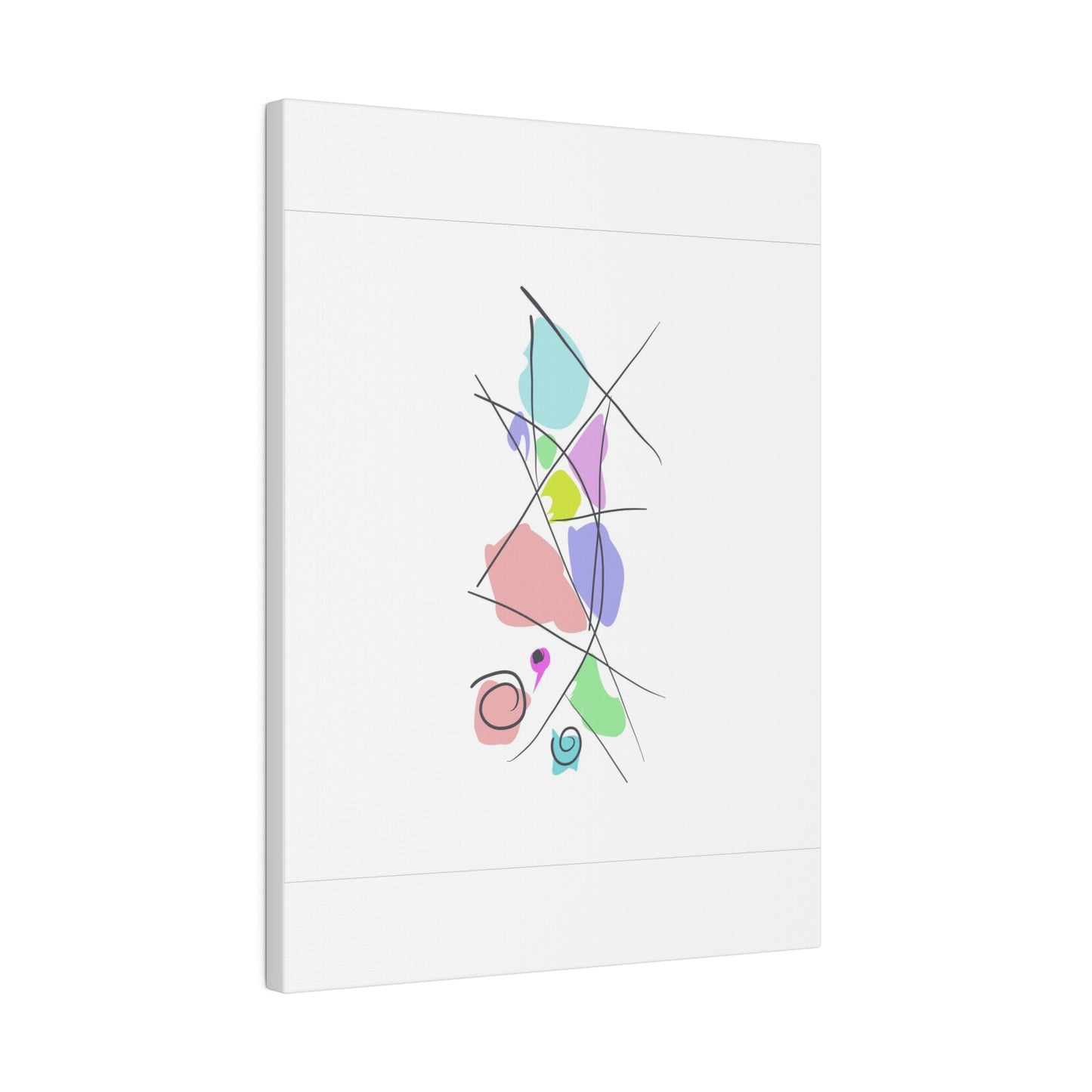 Pastels & Doodles Wall Art Printify