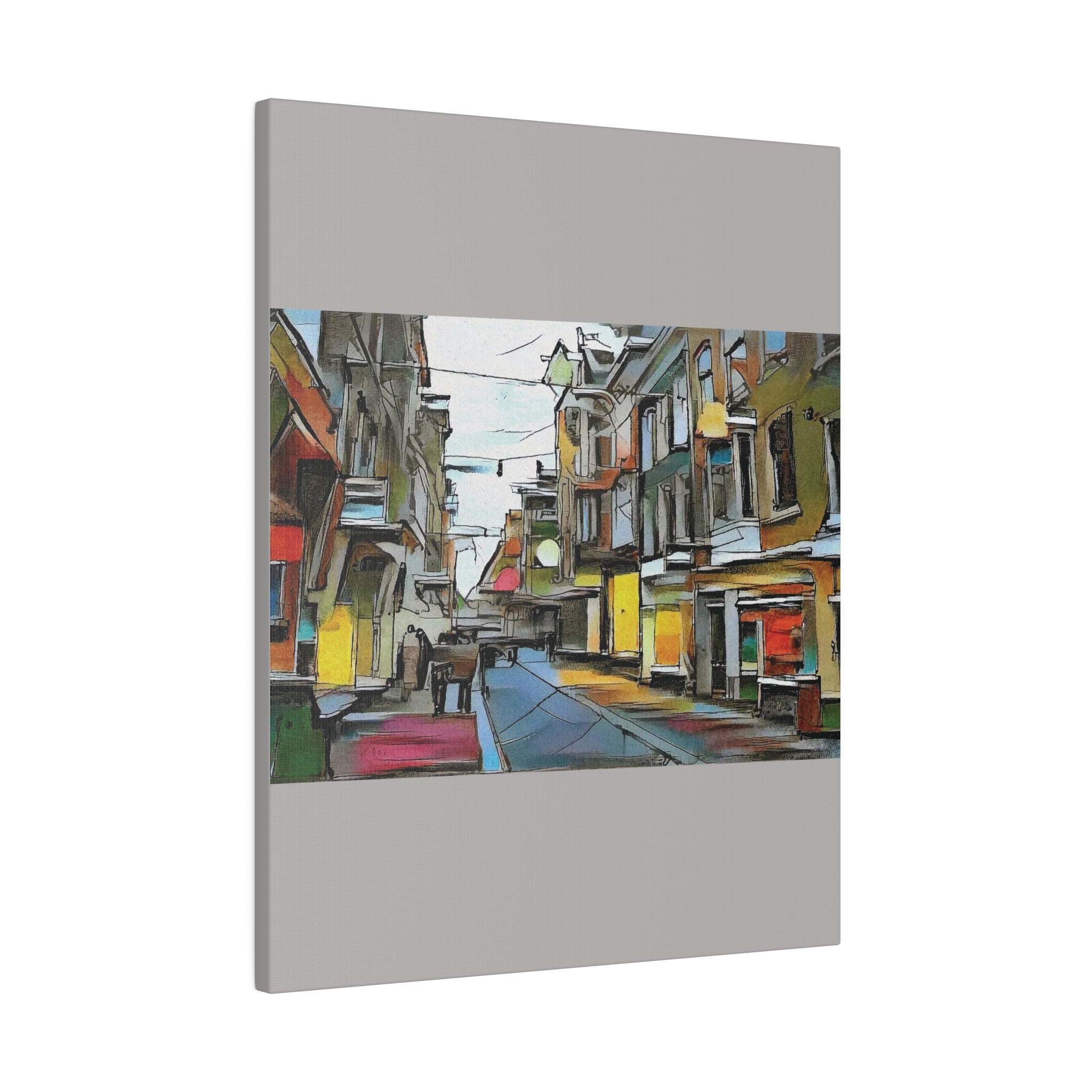On The High Street Canvas Printify