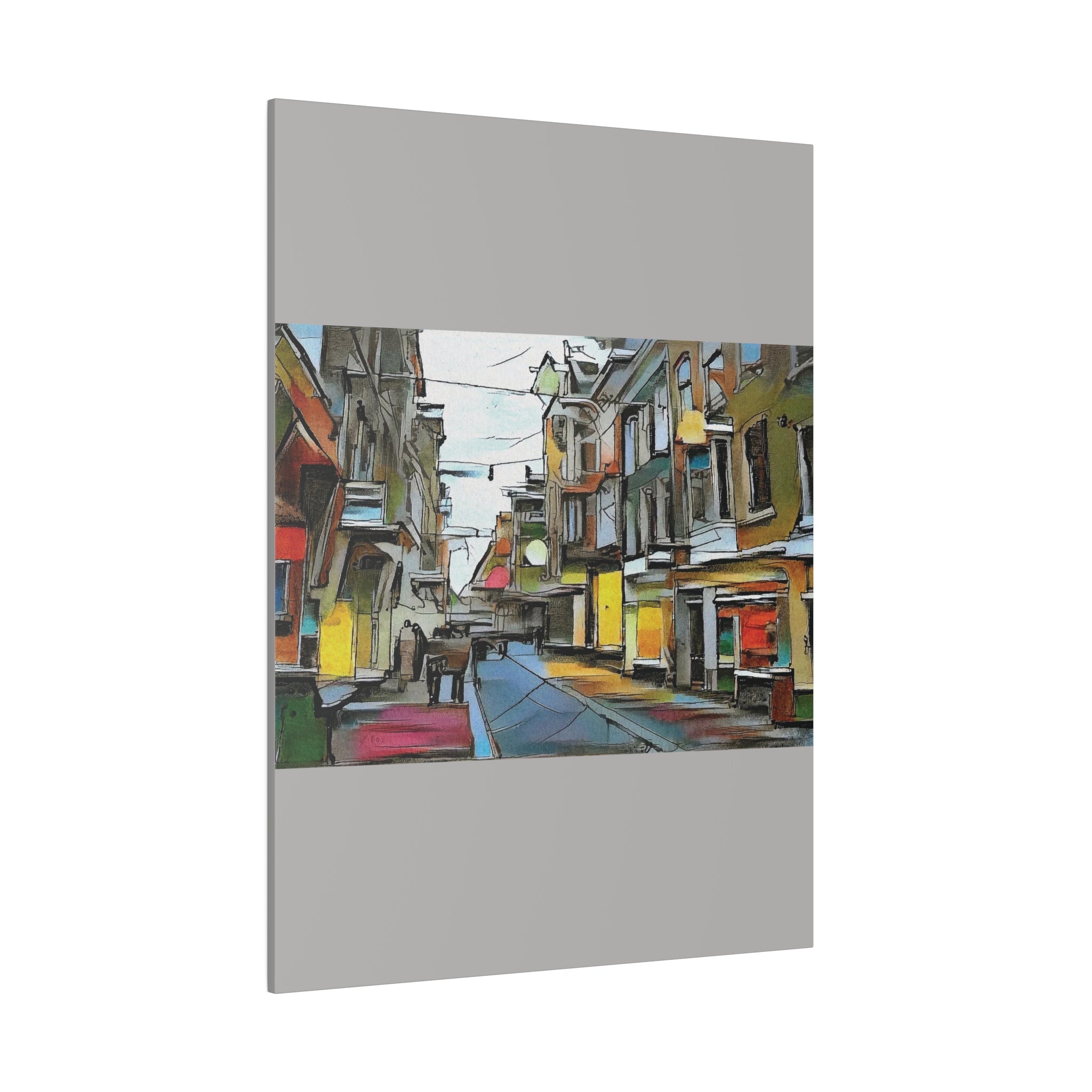 On The High Street Canvas Printify