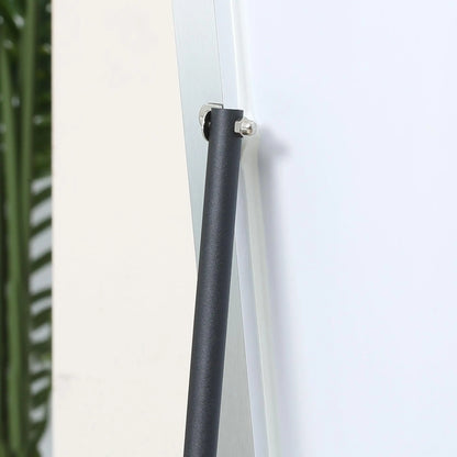 Silver Frame Full Length Mirror Londecor