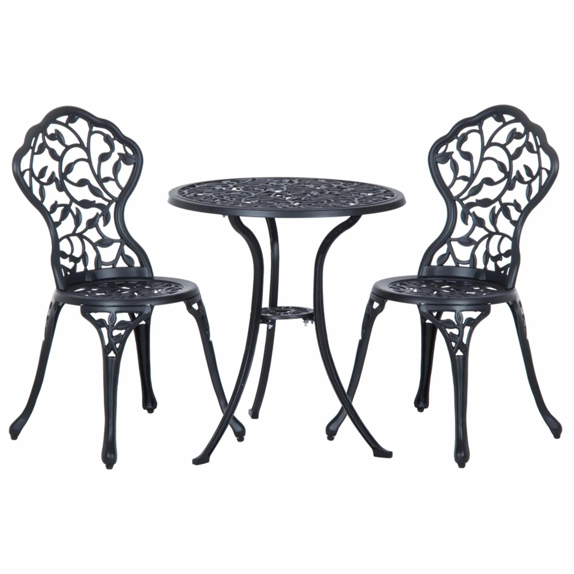 3 Pcs Cast Aluminum Bistro Set - Londecor