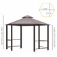 3 x 3(m) Hexagon Gazebo Patio Canopy Tent - Londecor