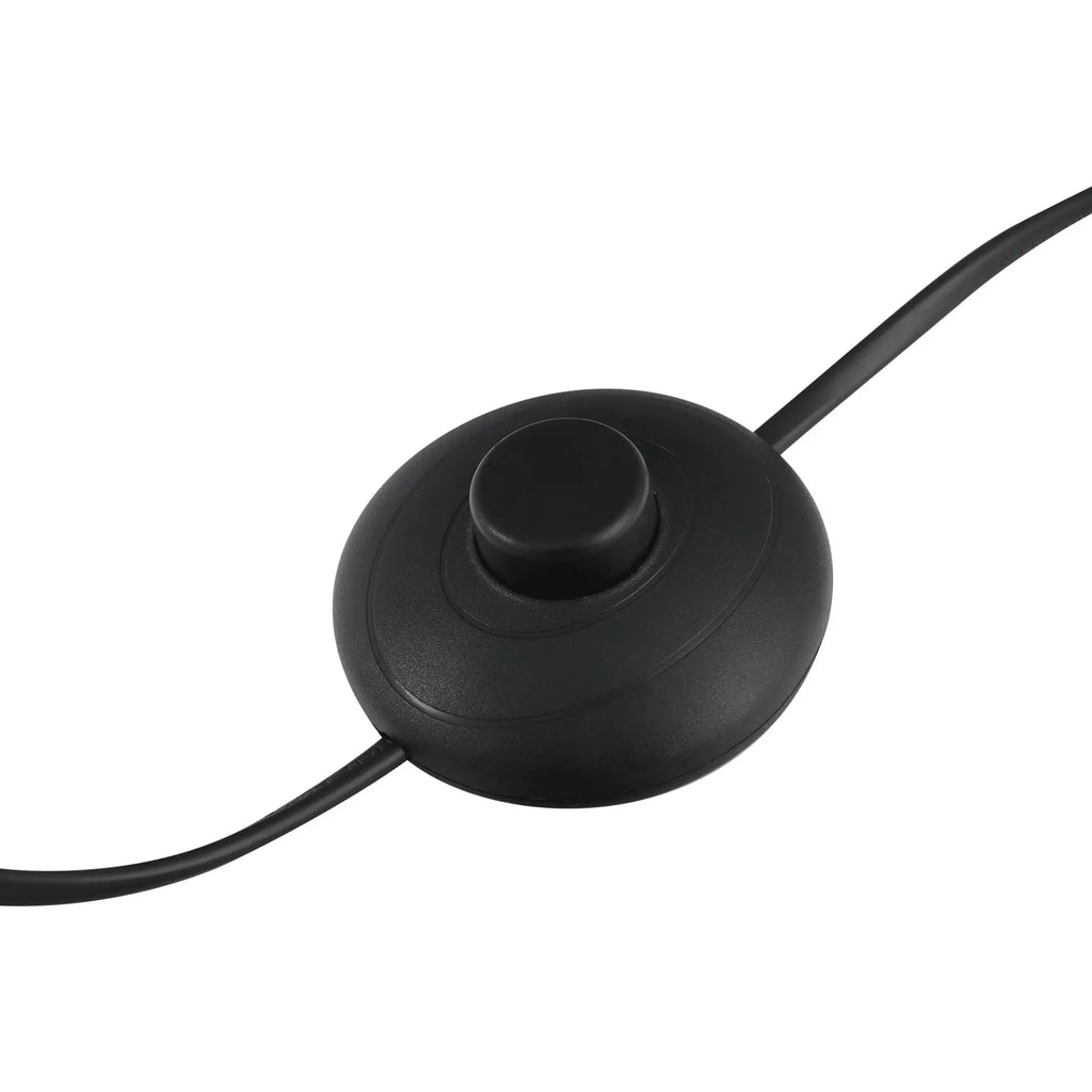 Glass Shade Floor Lamp Modern Decorative w/ Floor Switch - Londecor