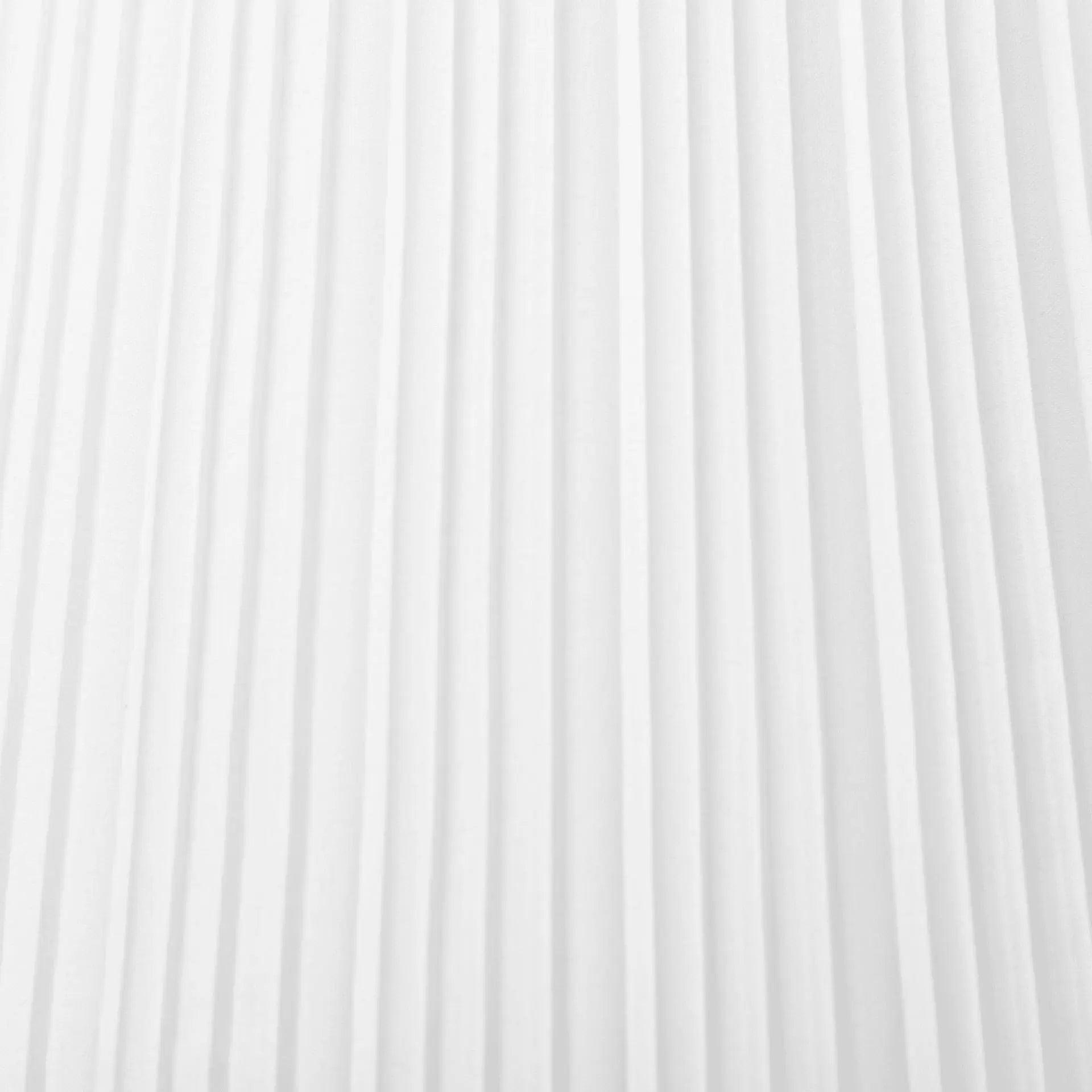 Steel Floor Lamp with Pleated Fabric Floor Switch. - Londecor