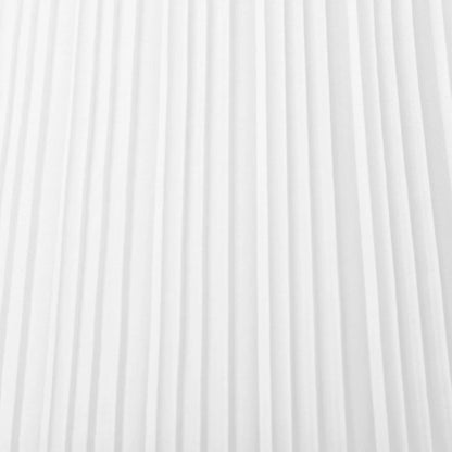Steel Floor Lamp with Pleated Fabric Floor Switch. - Londecor
