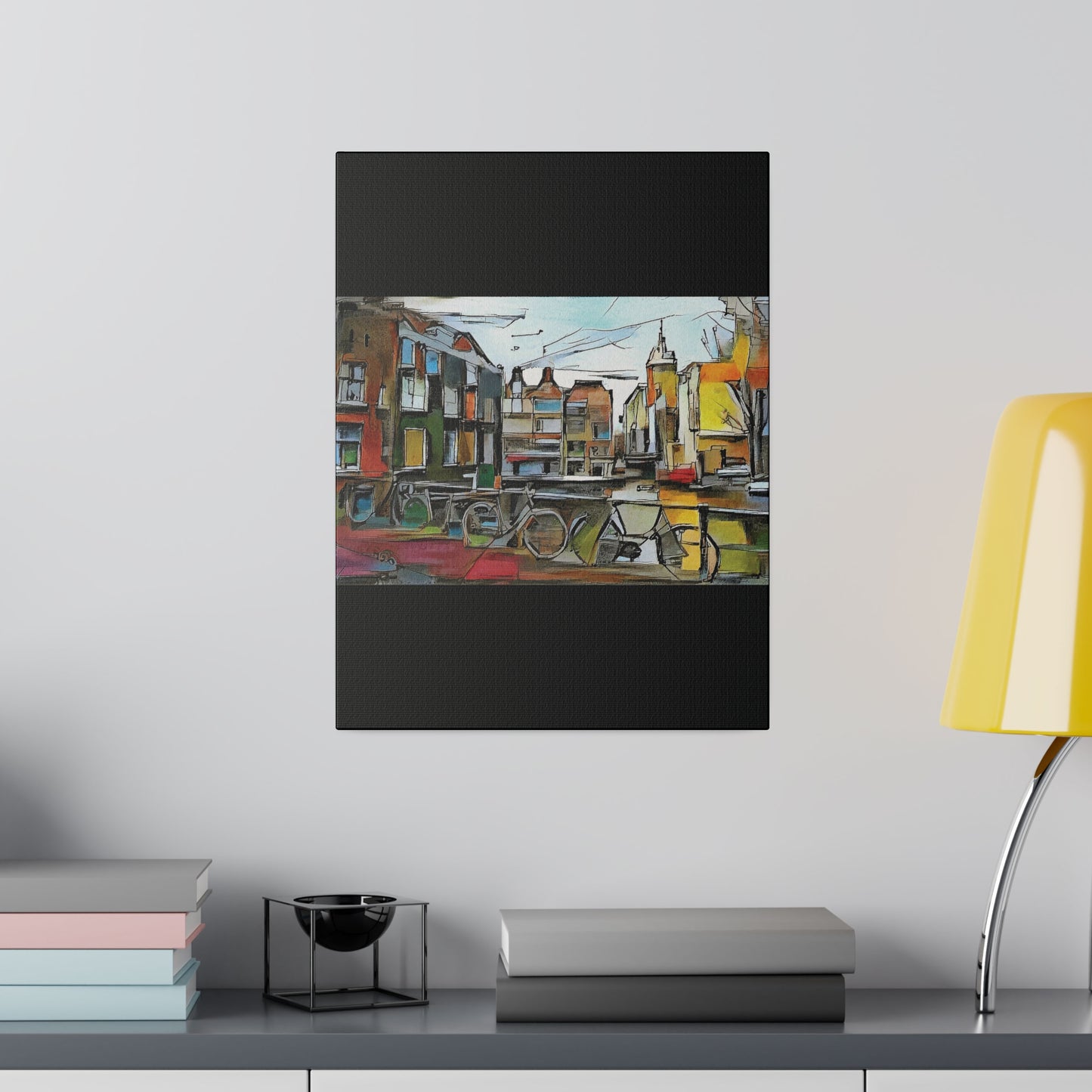 Walks in Amsterdam Canvas ￼ Printify