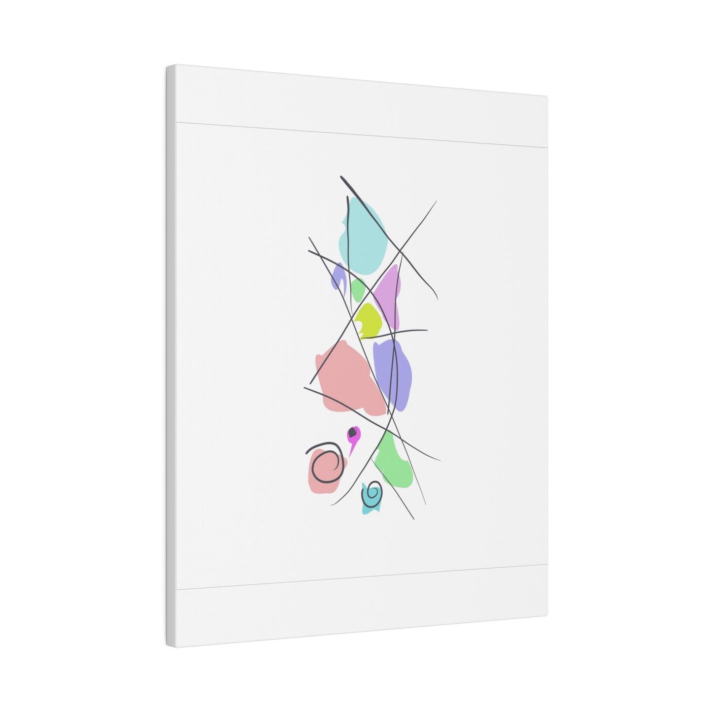 Pastels & Doodles Wall Art Printify