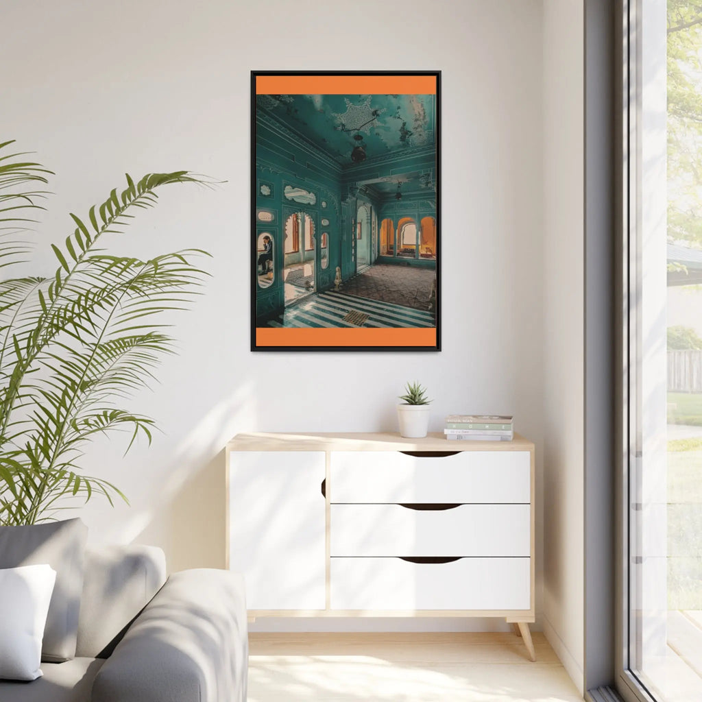 Matte Canvas, Black Frame Printify