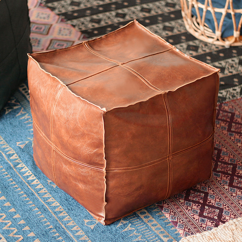 Leather Stools Without Core