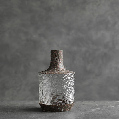 Glass vase vintage decoration dried flower decoration Londecor