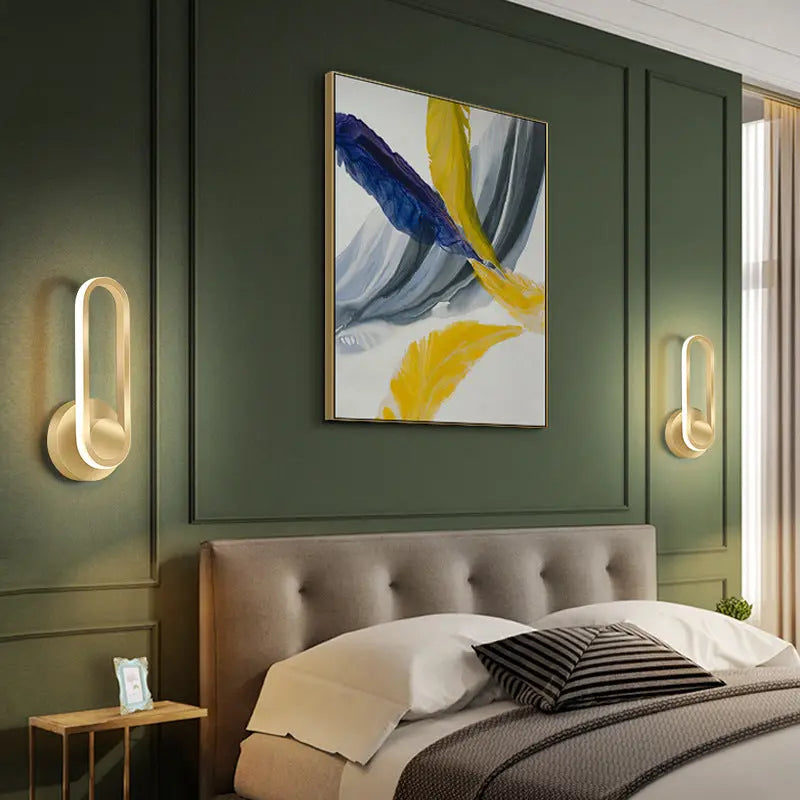 Hotel Aisle Corridor Bedroom Bedside Wall Lamp Interior Decoration Lamp Londecor