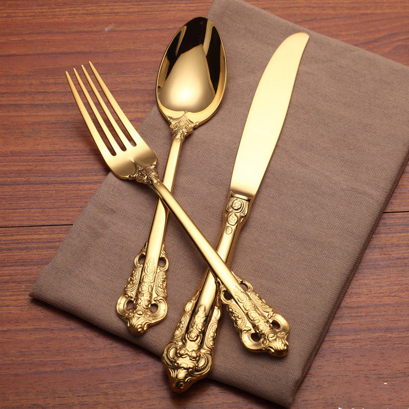 Stainless Steel Hotel Tableware Set