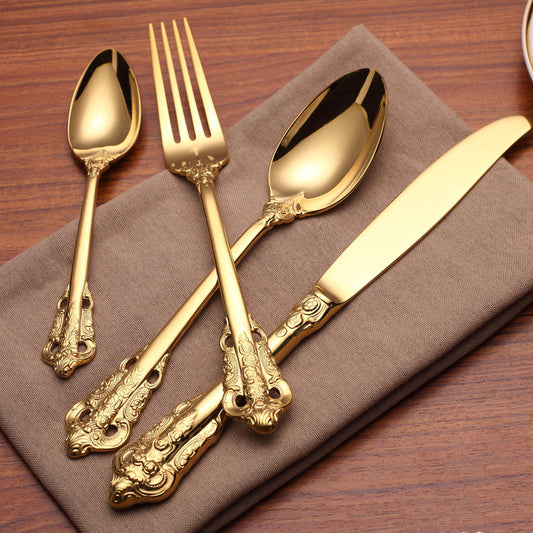 Stainless Steel Hotel Tableware Set